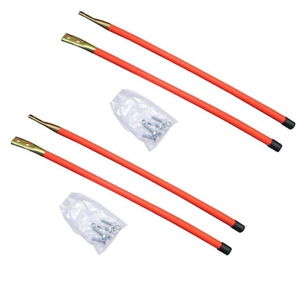 Aic Replacement Parts Four 4 New 24 Orange Blade Markers Fits Universal Products Models STW60-0044_x2-RAP